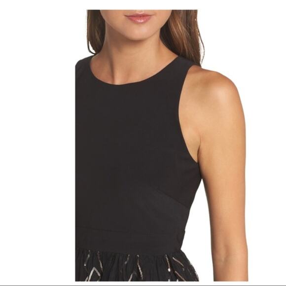 Vince Camuto Sequin Fit & Flare Cocktail Dress 4 NWT - Picture 2 of 13